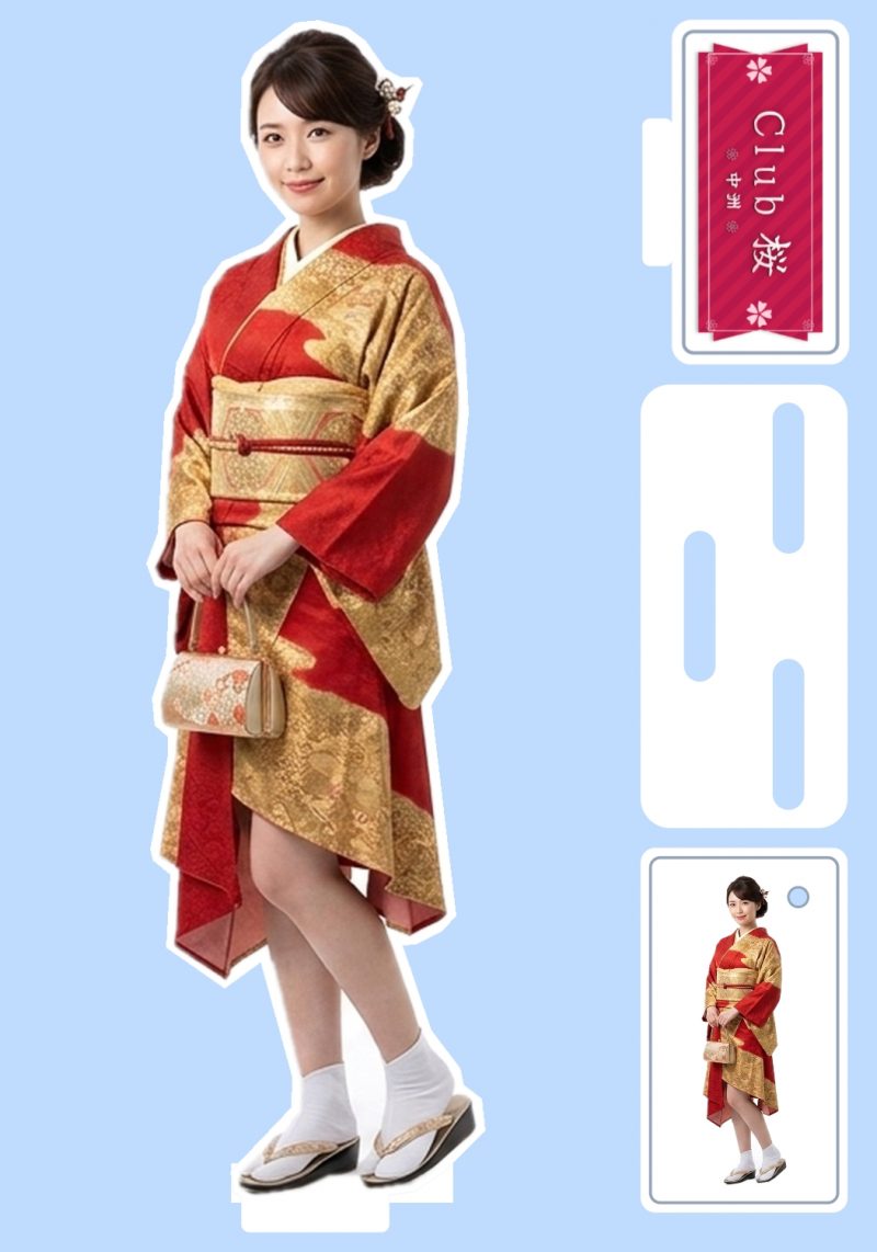 sakura・桜のアクリルスタンド